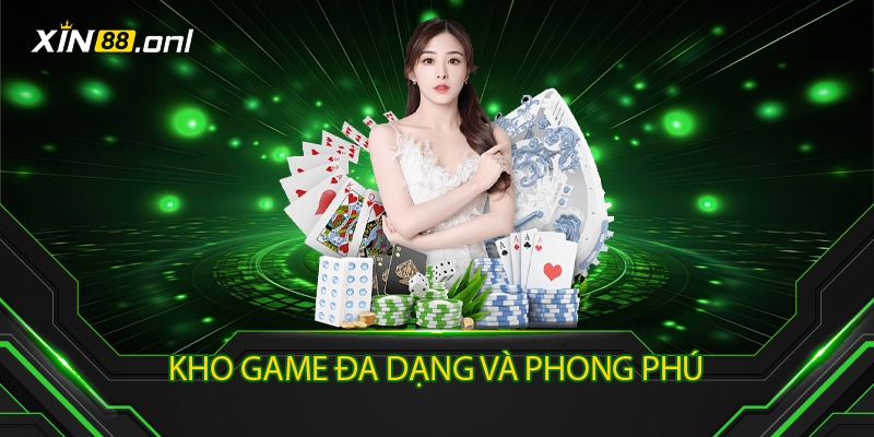 Kho game đa dạng và phong phú